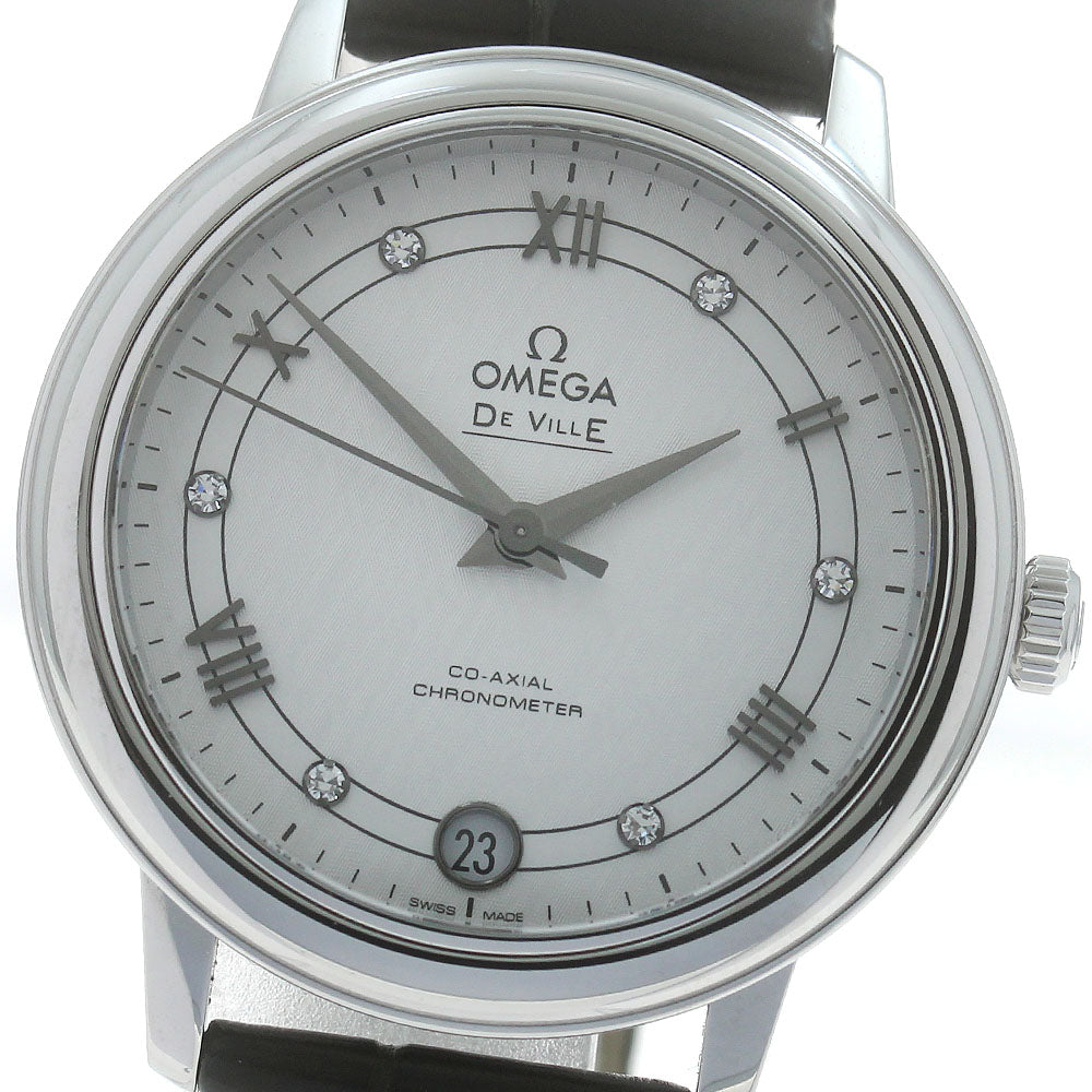 OMEGA De Ville Prestige 424.13.33.20.52.002 Silver Dial Automatic Ladies Watch_872787