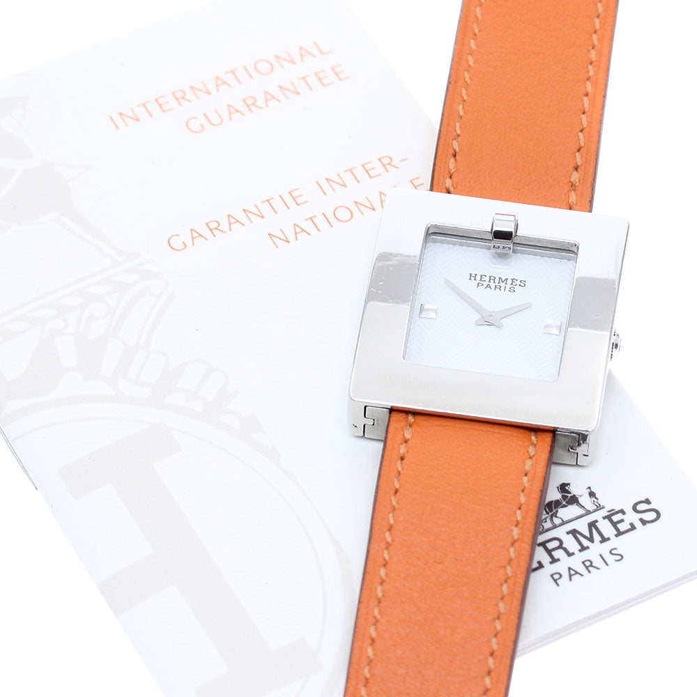 HERMES Belt watch BE1.210 white Dial Quartz Ladies Watch_872794