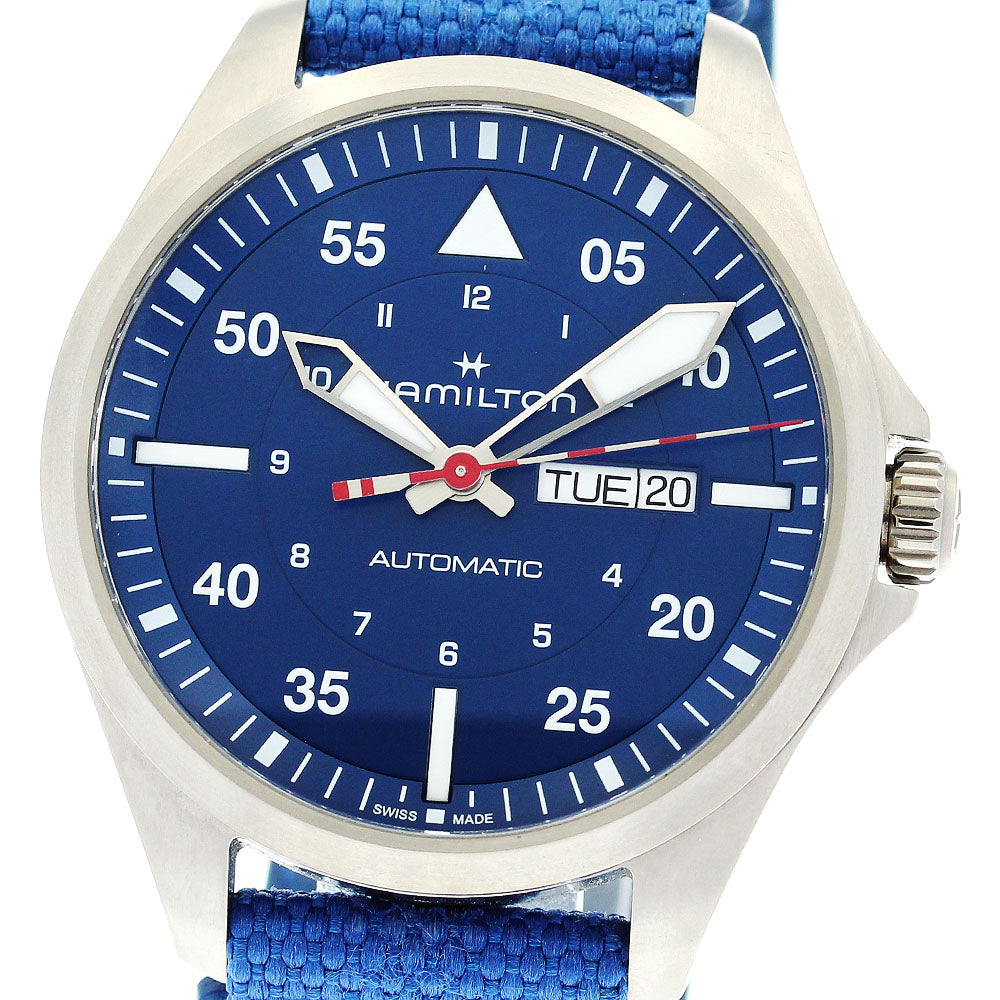 HAMILTON Khaki Aviation Pilot H64655941 blue Dial Automatic Men's Watch_872809