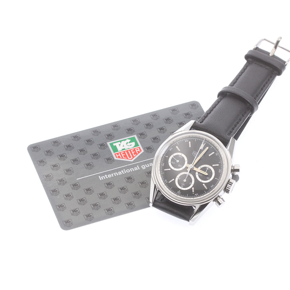 Heuer Carrera Classic CS3113.BC0726 Chronograph Hand Winding Men's_872830