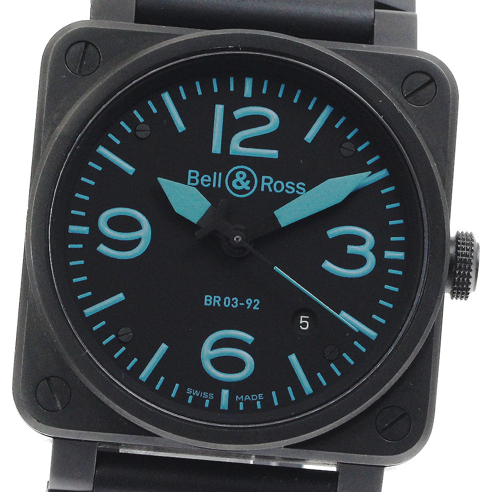 Bell＆Ross Aviation BR03-92-S Date Black Dial Automatic Men's Watch_872834
