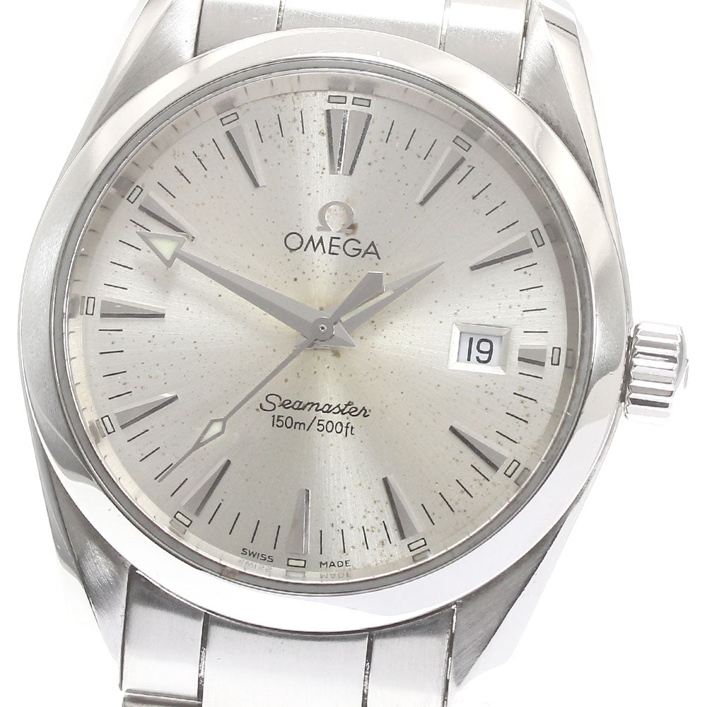 OMEGA Seamaster Aqua Terra 2518.30 Date Silver Dial Quartz Boy's Watch_872847