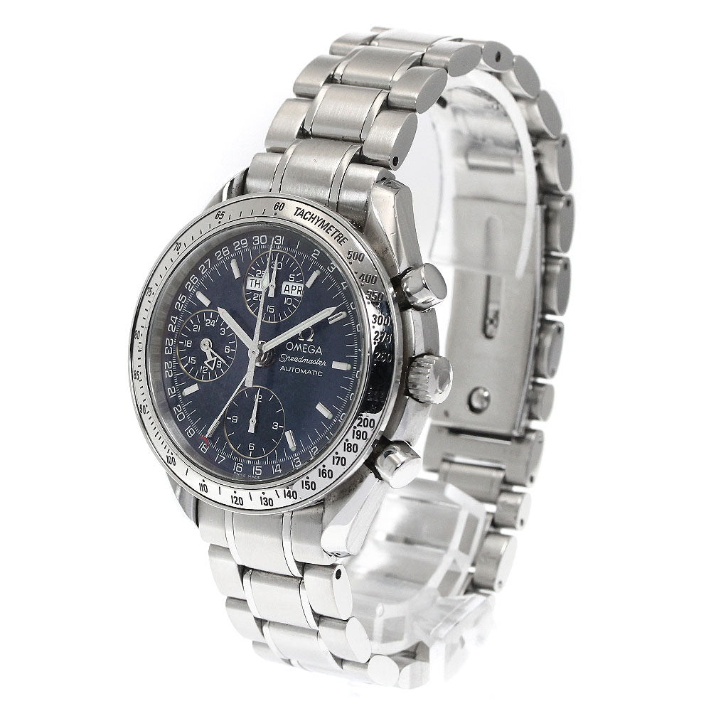 OMEGA Speedmaster 3523.80 Triple calendar chronograph Navy Dial AT Men's_872863