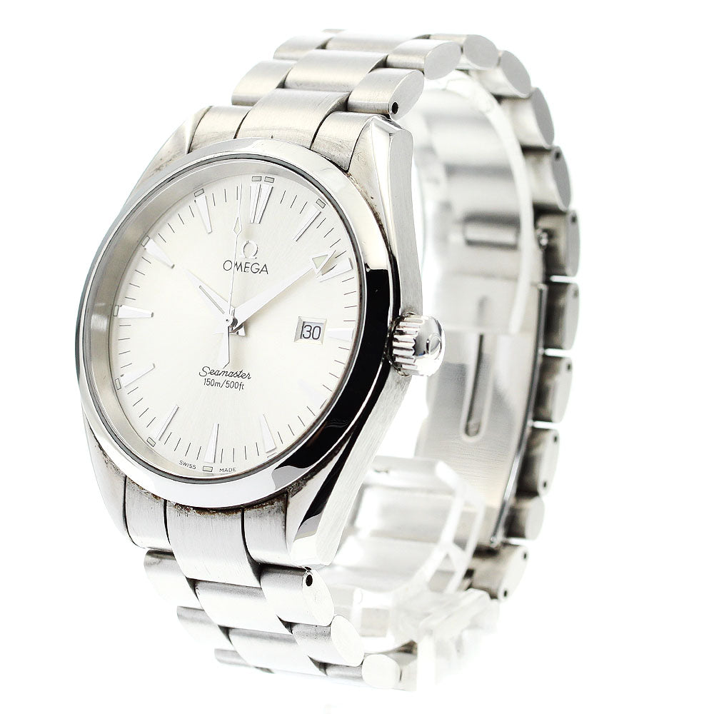 OMEGA Seamaster Aqua Terra 2517.30 Date Silver Dial Quartz Men's Watch_872867