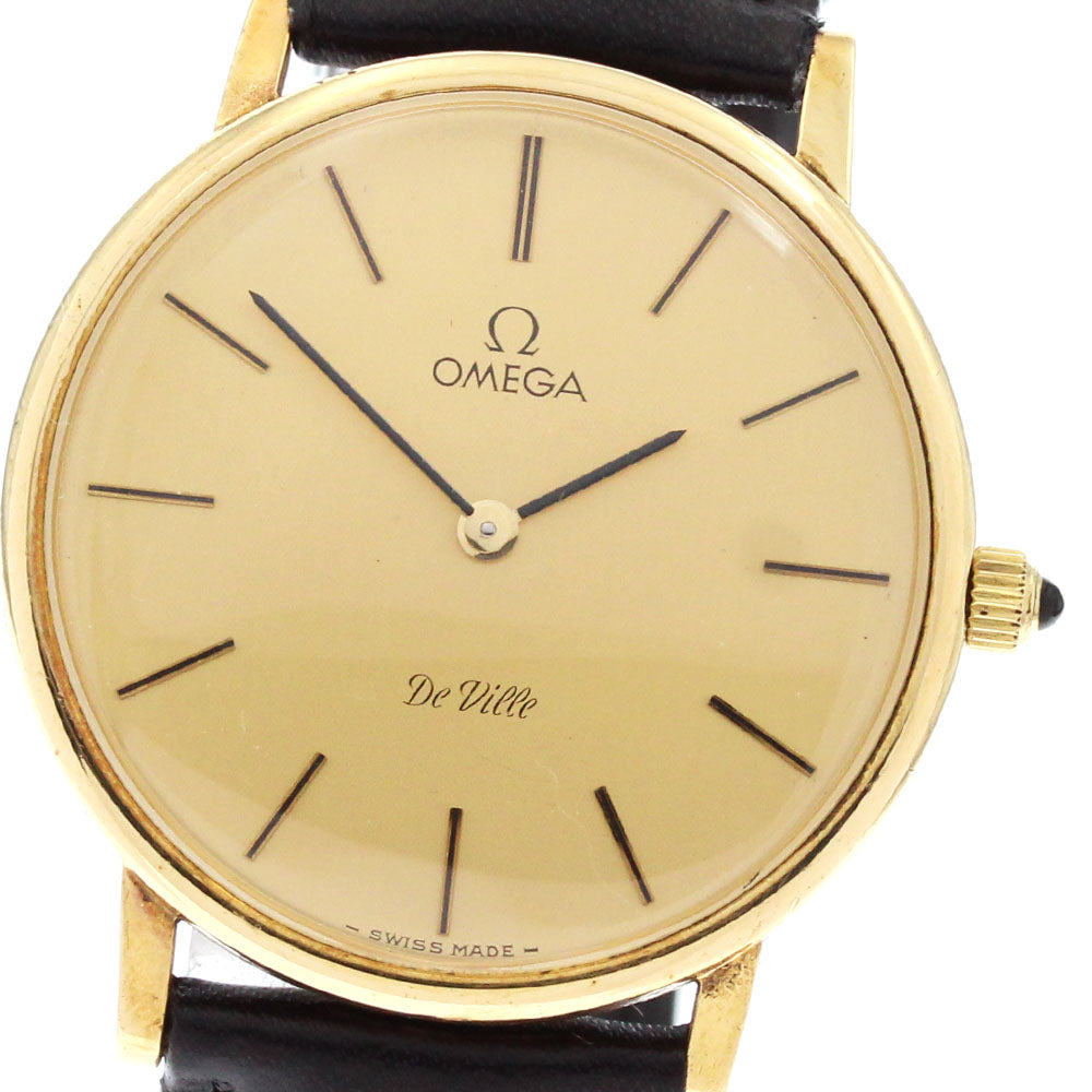 OMEGA De Ville 111.0140 Cal.630 gold Dial Hand Winding Men's Watch_872870
