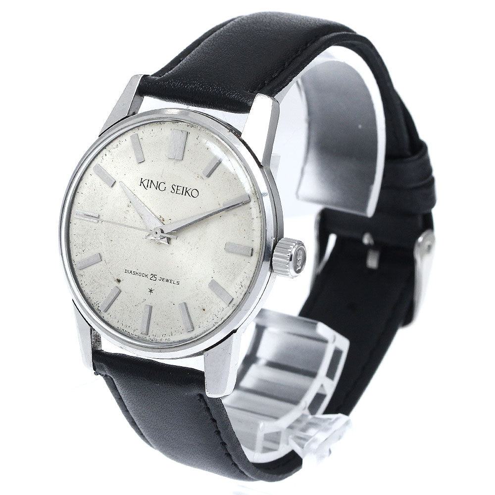 SEIKO King Seiko 15034 First model Silver Dial Hand Winding Men's Watch_872877