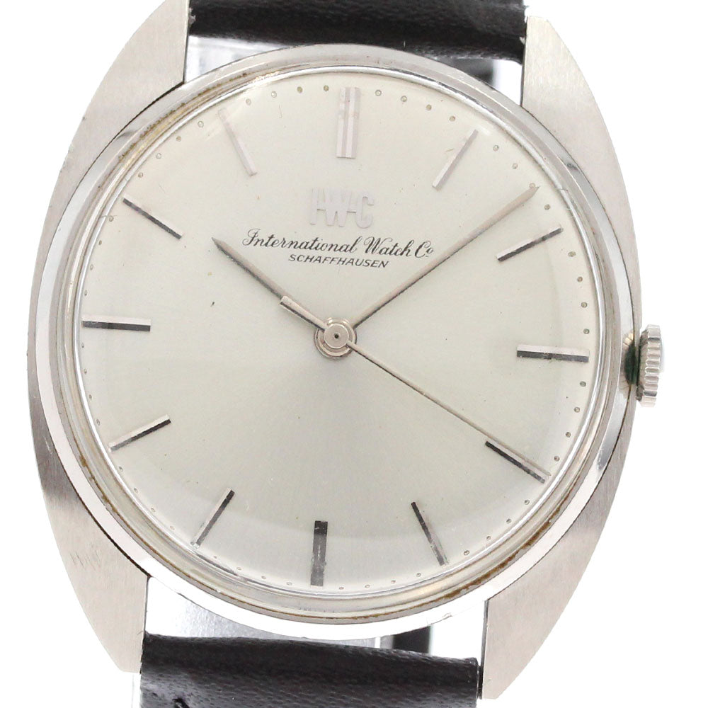 IWC SCHAFFHAUSEN Vintage Cal.403 Silver Dial Hand Winding Men's Watch_872889