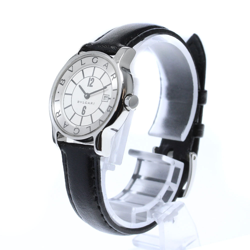 BVLGARI Solotempo ST29S Date white Dial Quartz Ladies Watch_872891