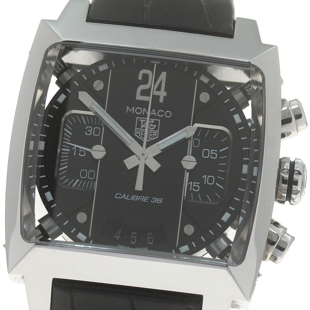 TAG HEUER Monaco 24 Caliber 36 CAL5113 Date Chronograph AT Men's Watch_872898