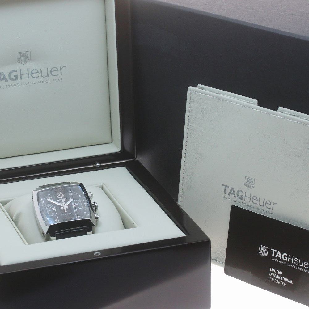 TAG HEUER Monaco 24 Caliber 36 CAL5113 Date Chronograph AT Men's Watch_872898