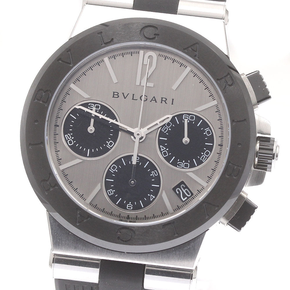 BVLGARI Diagono DG37SCCH Chronograph Automatic Boy's Watch_872911