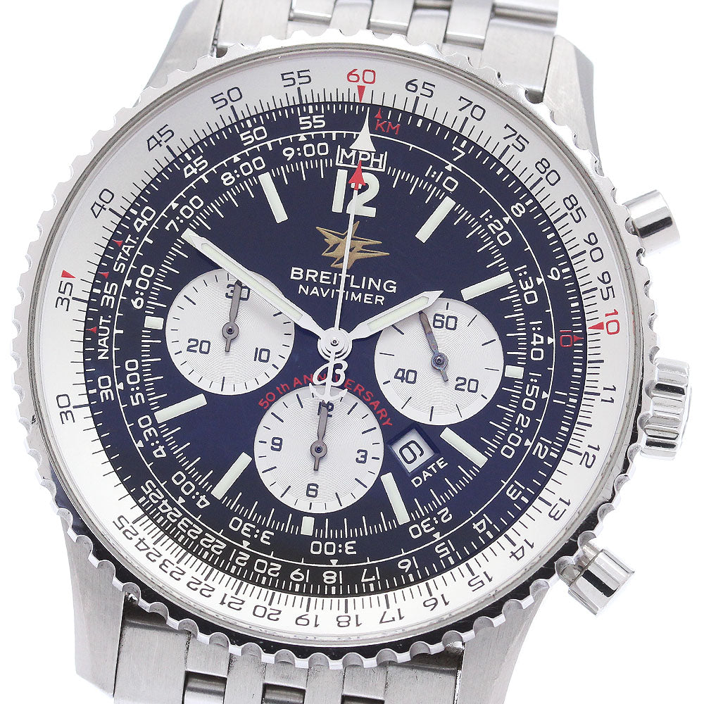 BREITLING Navitimer A41322 Chronograph black Dial Automatic Men's Watch_872947