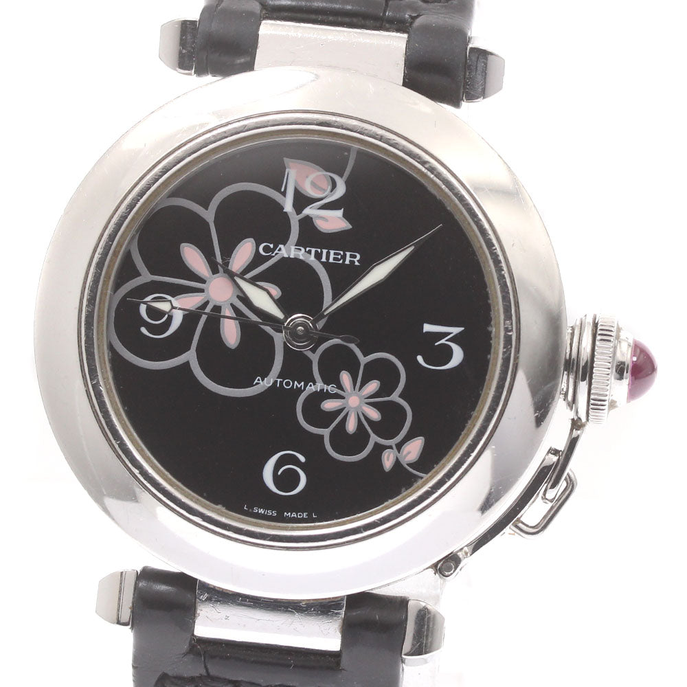 CARTIER Pasha C W3109699 black Dial Automatic Ladies Watch_872954