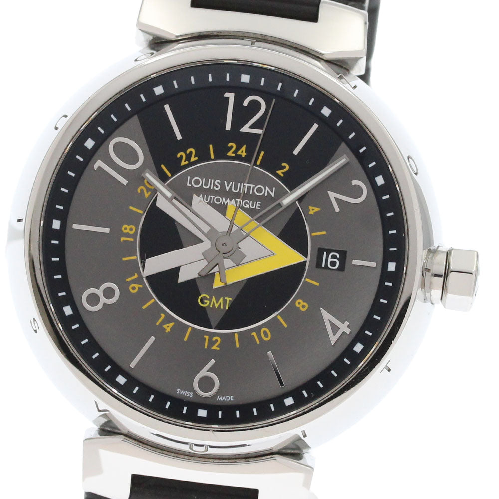 LOUIS VUITTON Tambour GMT Q1D31 Date Automatic Men's Watch_872960