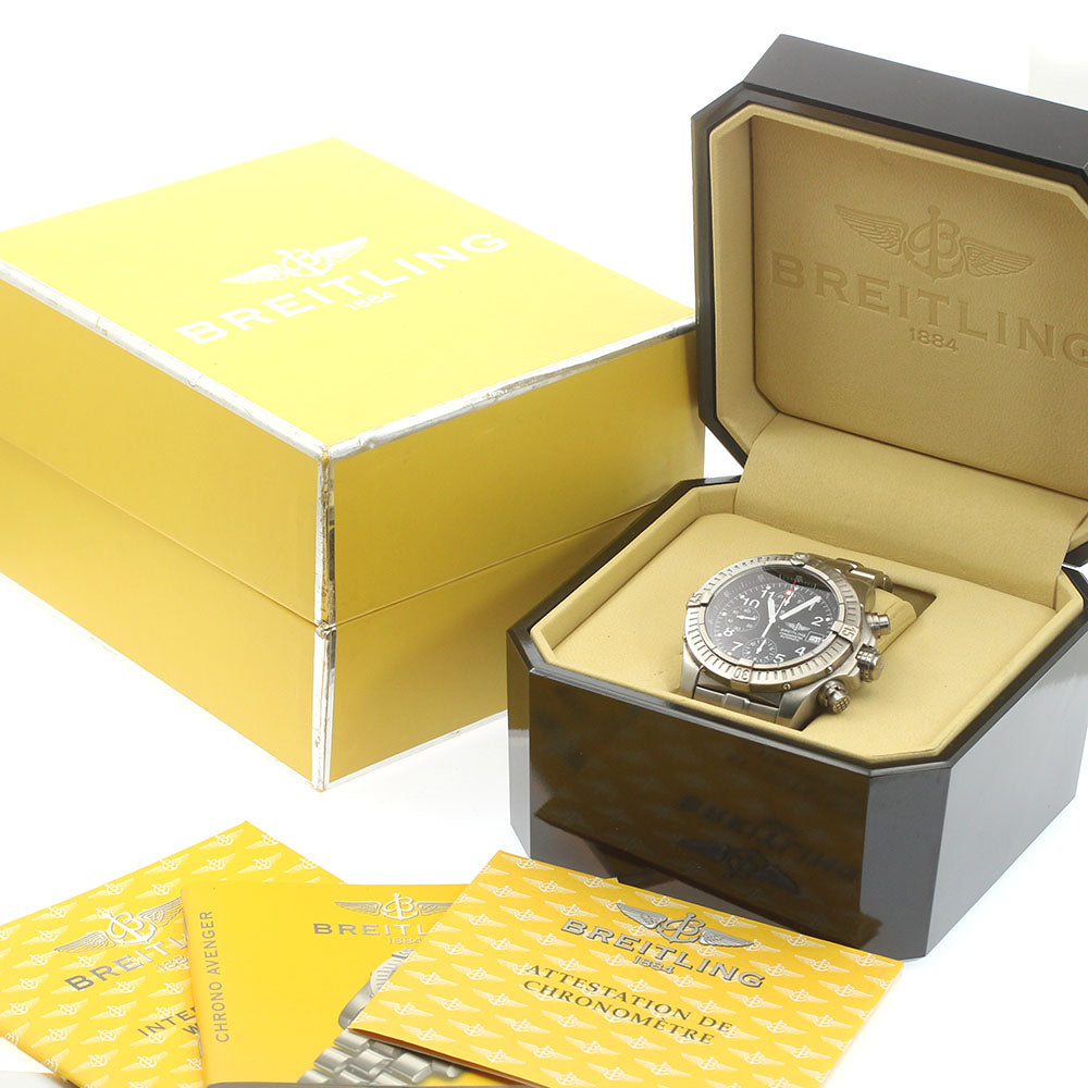 BREITLING Chrono Avenger E13360 Date Chronograph Automatic Men's Watch_872969