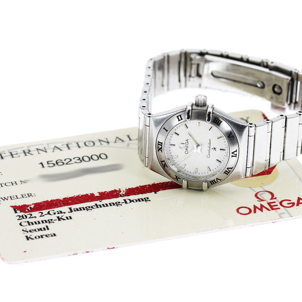 OMEGA Constellation 1562.30 Silver Dial Quartz Ladies Watch_872975