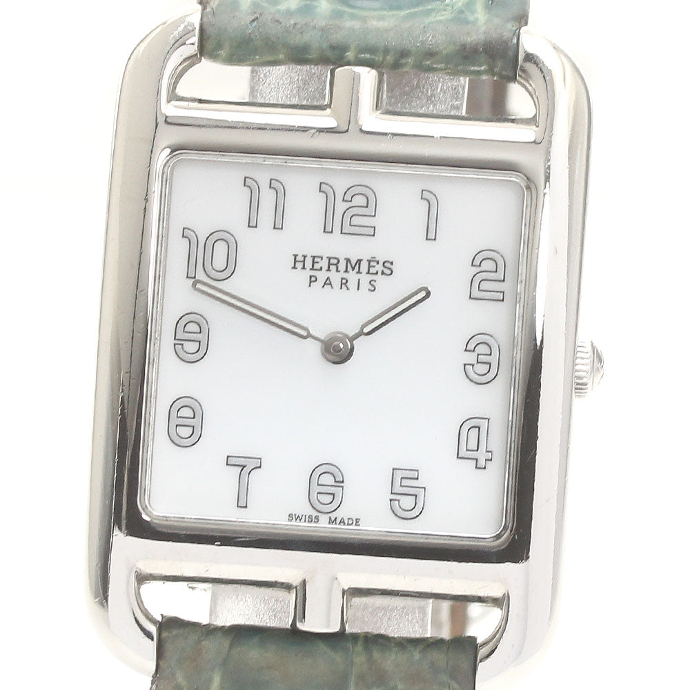 HERMES Cape Cod CC3.710 white Dial Quartz Men's Watch_872989