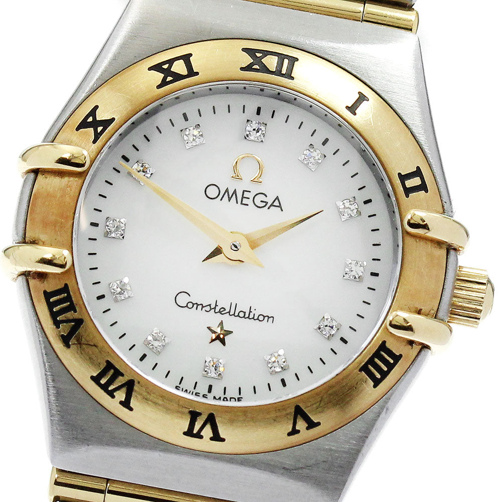 OMEGA Constellation 1262.75 12P Diamond full bar Quartz Ladies Watch_873048