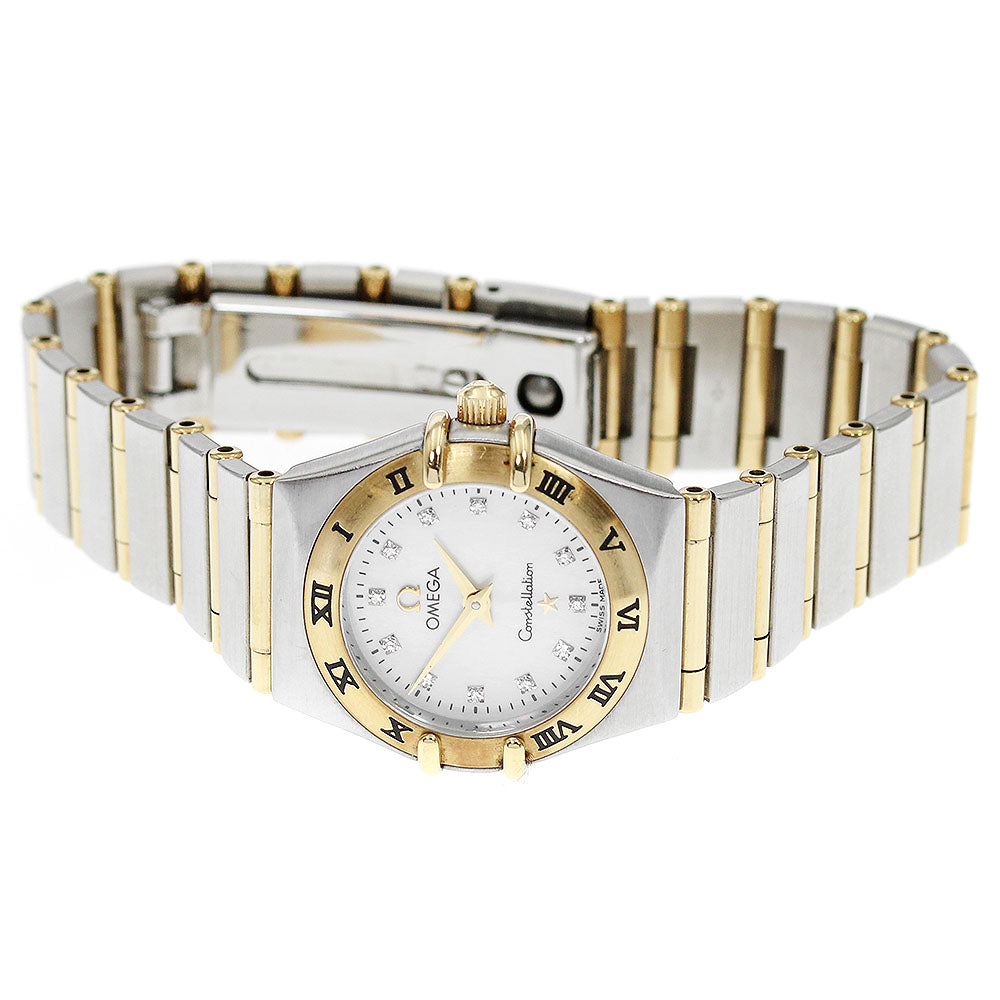OMEGA Constellation 1262.75 12P Diamond full bar Quartz Ladies Watch_873048