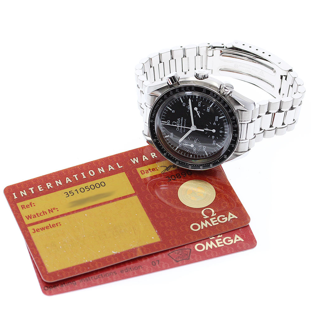 OMEGA Speedmaster 3510.50 Chronograph Black Dial Automatic Men's Watch_873057