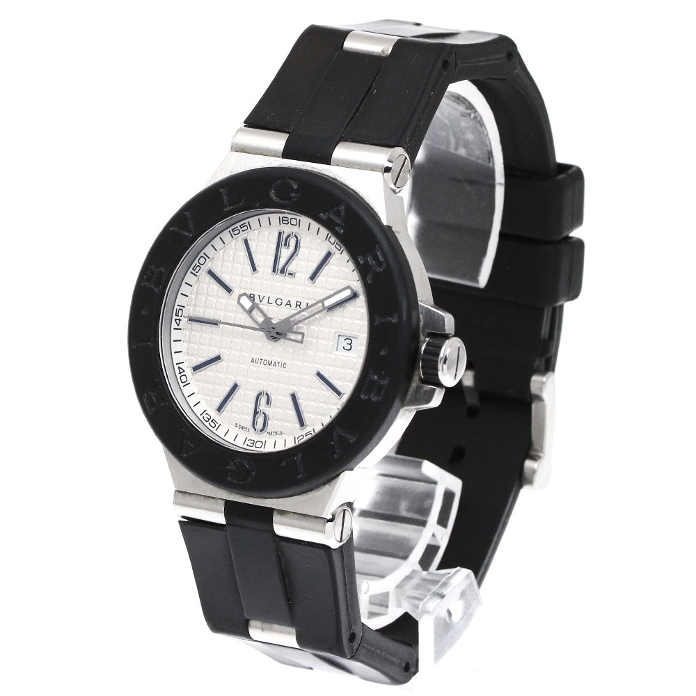 BVLGARI Diagono DG40SV Date Silver Dial Automatic Men's Watch_873076