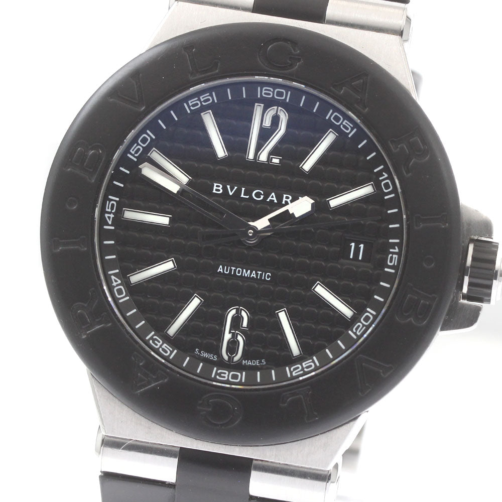BVLGARI Diagono DG40SV Date black Dial Automatic Men's Watch_873077