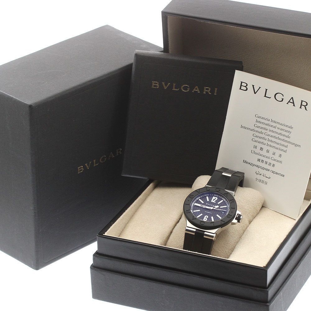 BVLGARI Diagono DG40SV Date black Dial Automatic Men's Watch_873077