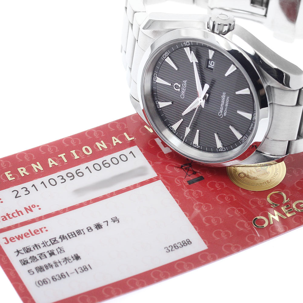 OMEGA Seamaster Aqua Terra 231.10.39.61.06.001 gray Dial Quartz Men's_873085