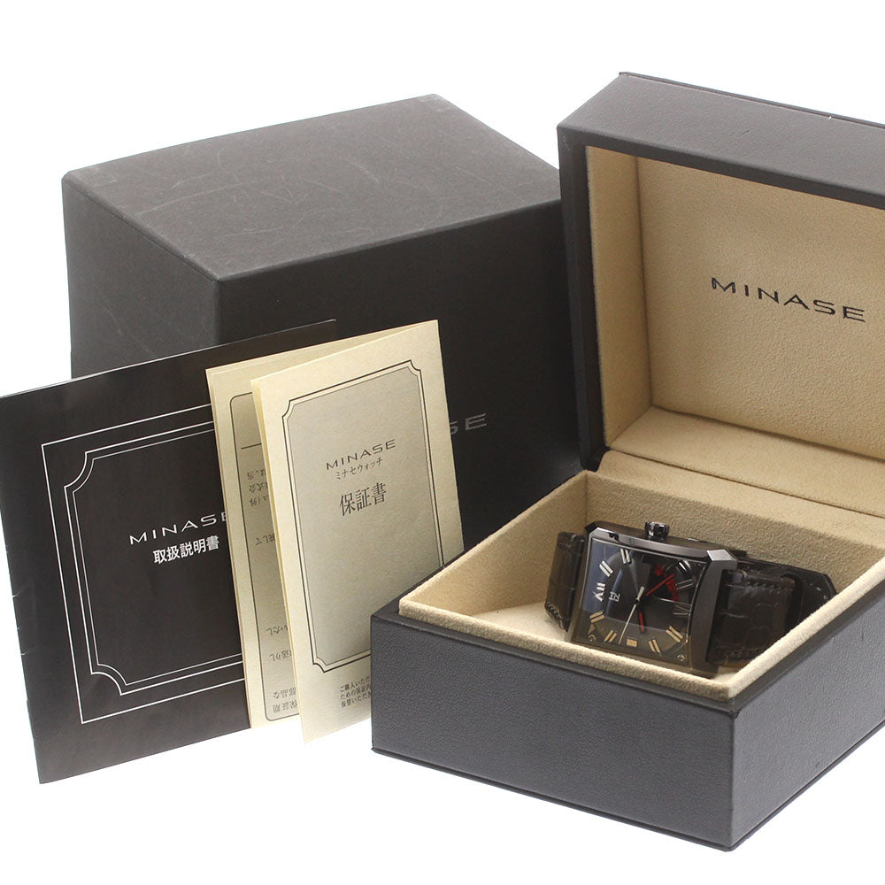 MINASE Hiz VY03-K09KD Date black Dial Automatic Men's Watch_873137