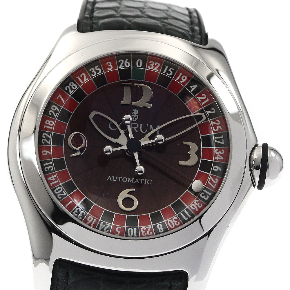 CORUM Bubble Casino Royale 082.150.20 Brown Dial Automatic Men's Watch_873138