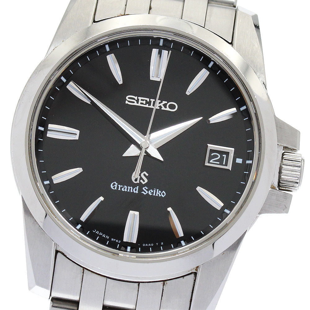 SEIKO Grand Seiko SBGX049/9F62-0AA0 Date black Dial Quartz Men's Watch_873144
