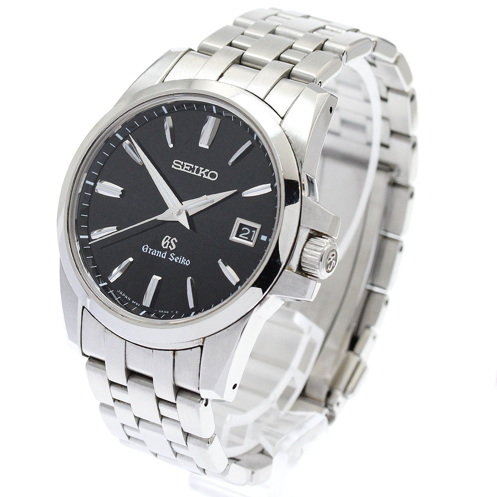 SEIKO Grand Seiko SBGX049/9F62-0AA0 Date black Dial Quartz Men's Watch_873144