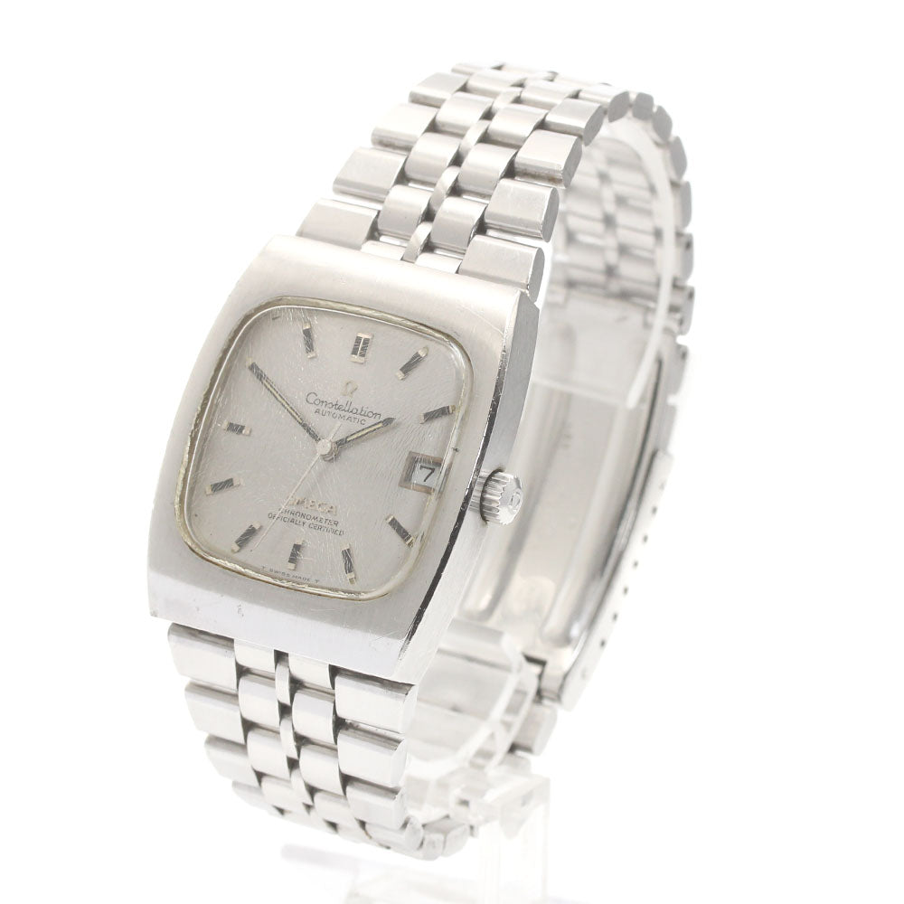 OMEGA Constellation Square Silver Dial Automatic Men's Watch_873211