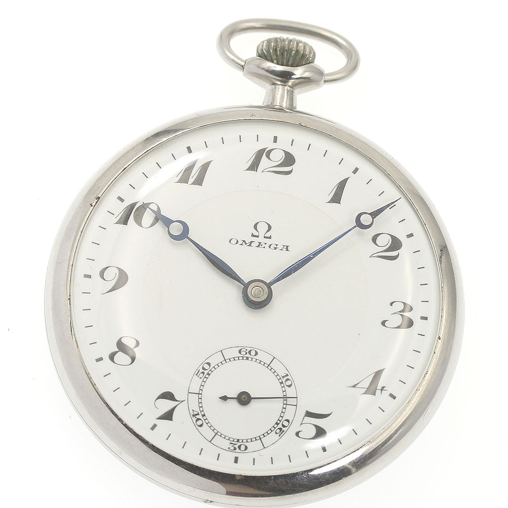 OMEGA Small Second Vintage Cal.38.5L.T1 Hand Winding Men's Pocket watch_873213