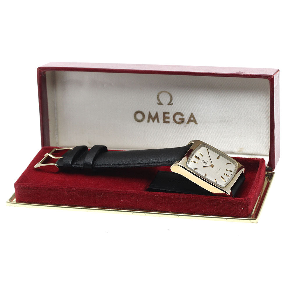 OMEGA Geneve 111.0109 Vintage Square Cal.625 Hand Winding Men's Watch_873216