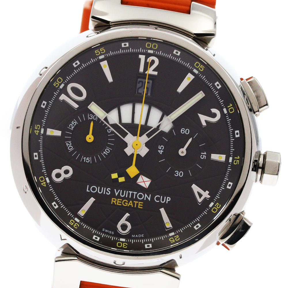LOUIS VUITTON Tambour Louis Vuitton Cup Regatta Q1021 AT Men's Watch_873219
