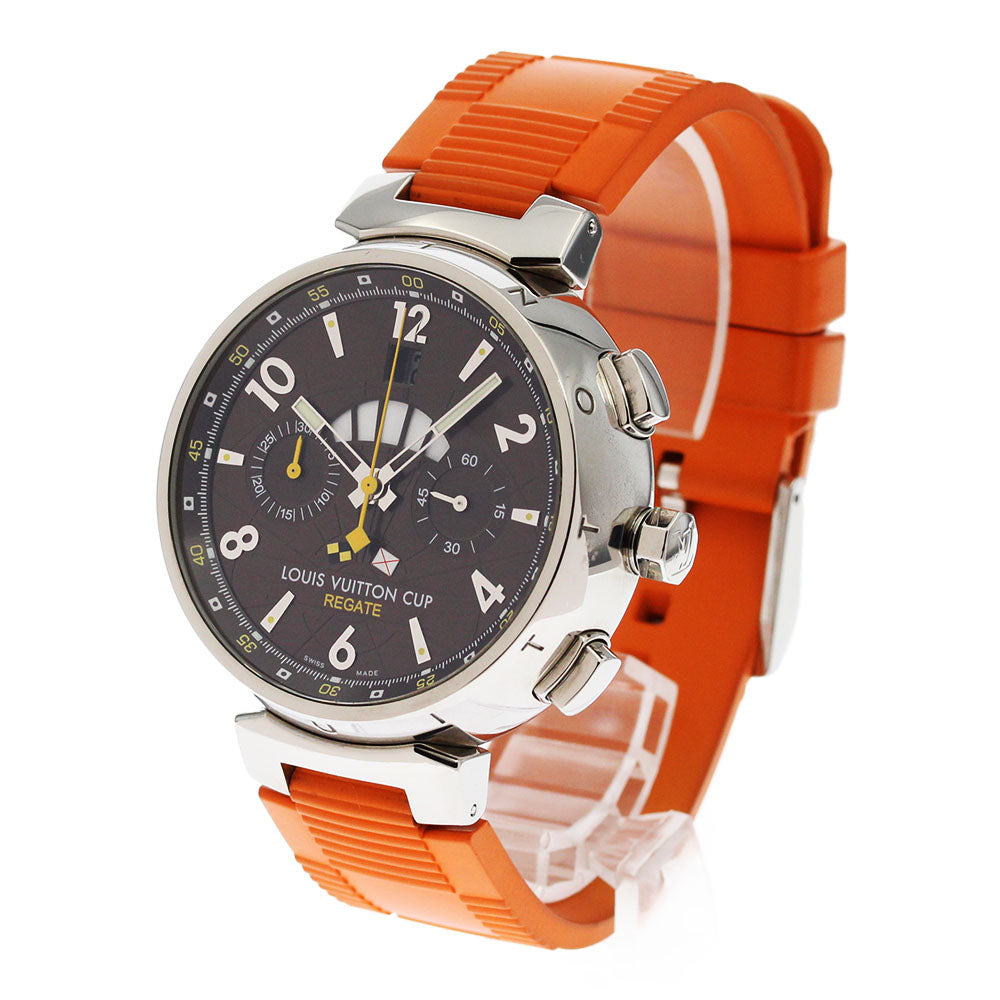 LOUIS VUITTON Tambour Louis Vuitton Cup Regatta Q1021 AT Men's Watch_873219