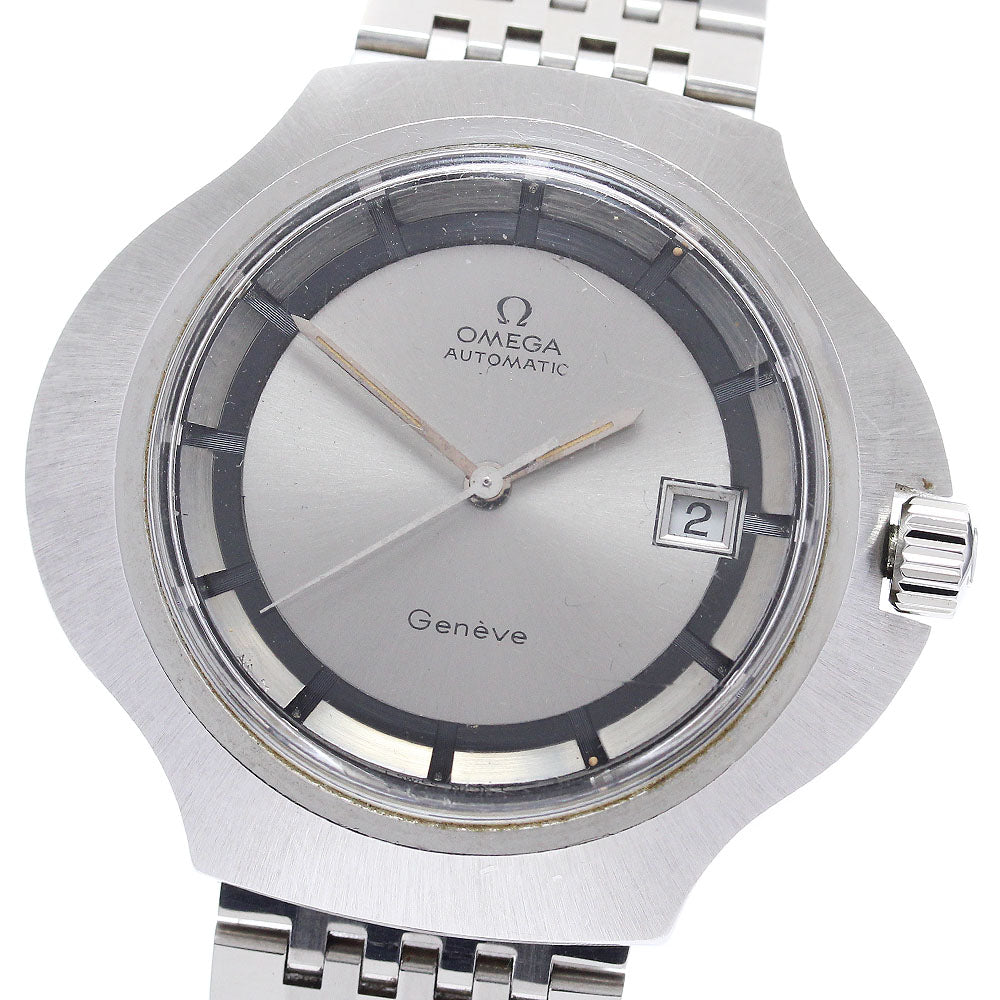 OMEGA Geneve 166.121 Date Cal.1481 Silver Dial Automatic Men's Watch_873227