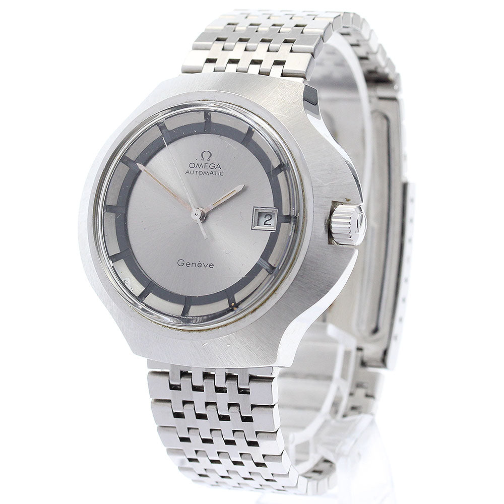OMEGA Geneve 166.121 Date Cal.1481 Silver Dial Automatic Men's Watch_873227