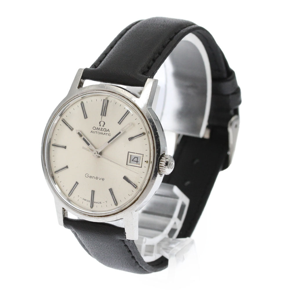 OMEGA Geneve 166.070 Cal.565 Date Silver Dial Automatic Men's Watch_873232