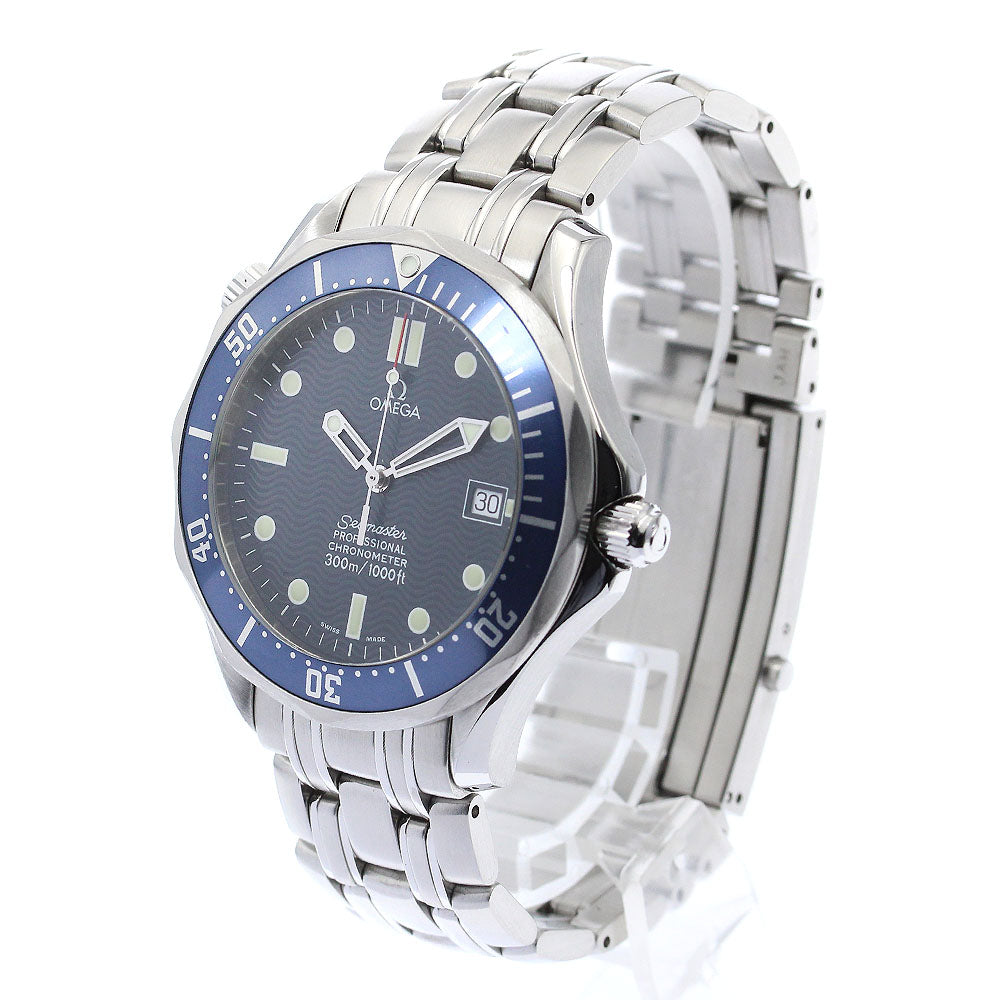 OMEGA Seamaster300 2531.80 Date Navy Dial Automatic Men's Watch_873245