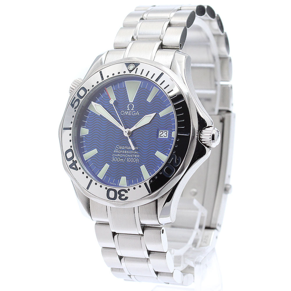 OMEGA Seamaster300 2255.80 Date blue Dial Automatic Men's Watch_873250