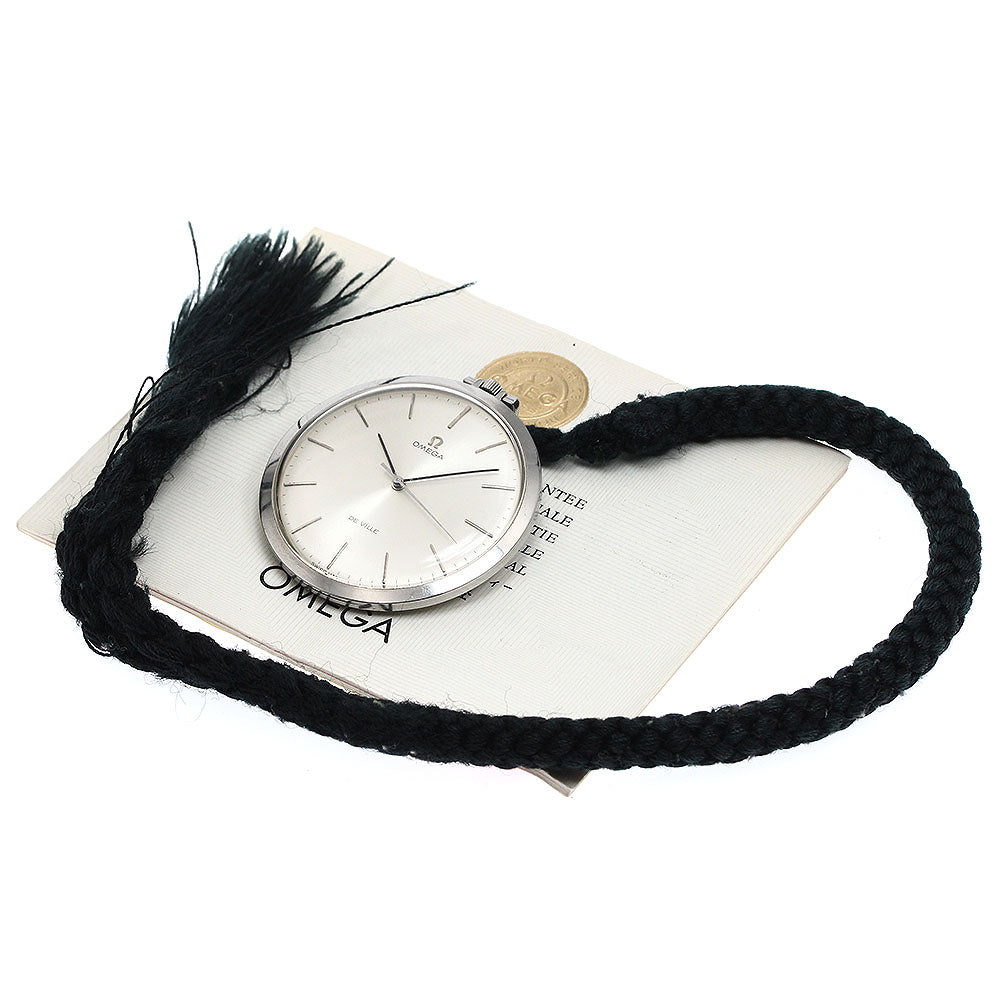 OMEGA De Ville 1714 Pocket watch cal.601 Silver Dial Hand Winding Men's Pocket watch_873256