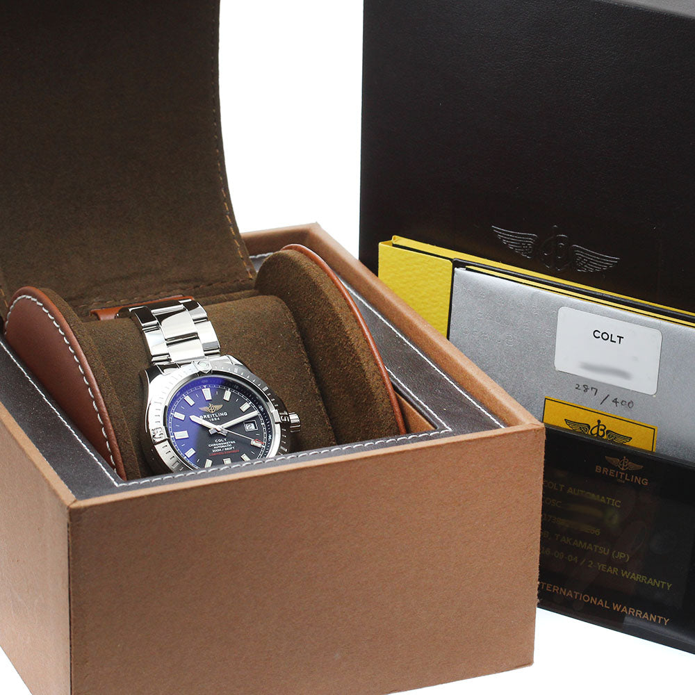 BREITLING Colt A17388 Date black Dial Automatic Men's Watch_873279