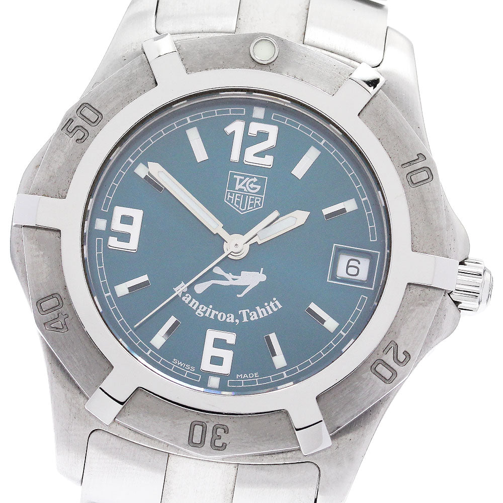 TAG HEUER Rangiroa Atahichi WN111A.BA0332 dates green Dial Quartz Men's_873282