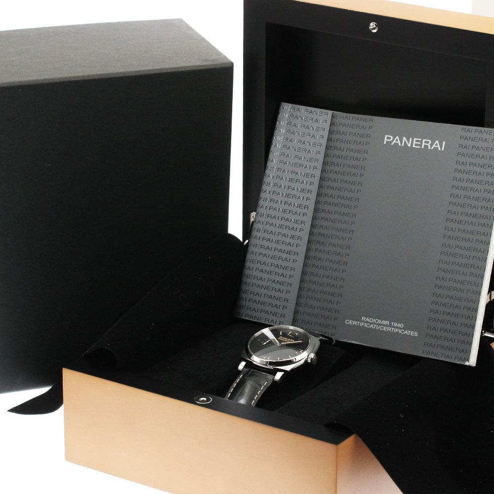 PANERAI Radiomir 1940 PAM00512 Small seconds black Dial Hand Winding Men's Watch_873289