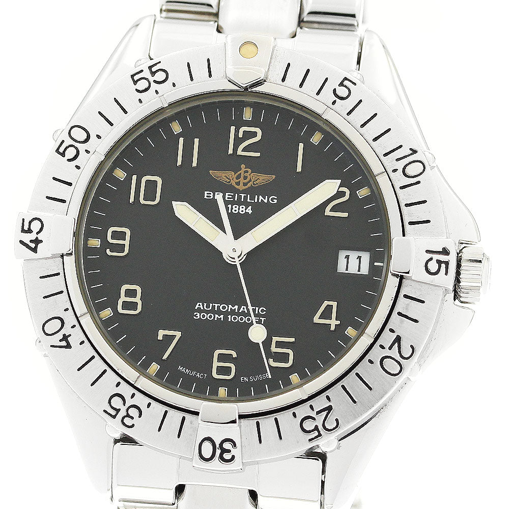 BREITLING Colt Ocean A17035 Date black Dial Automatic Men's Watch_873296
