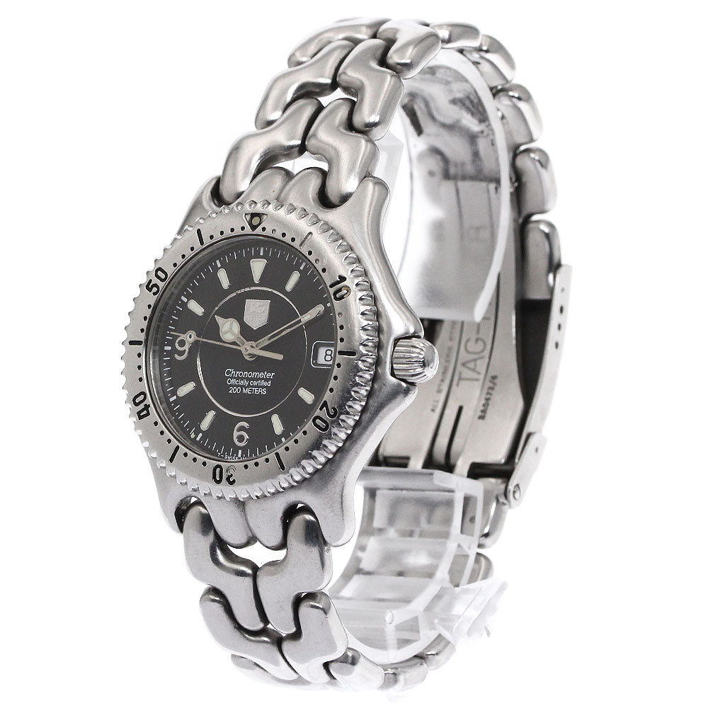 TAG HEUER S/el WG5111-P0 Date black Dial Automatic Men's Watch_873297