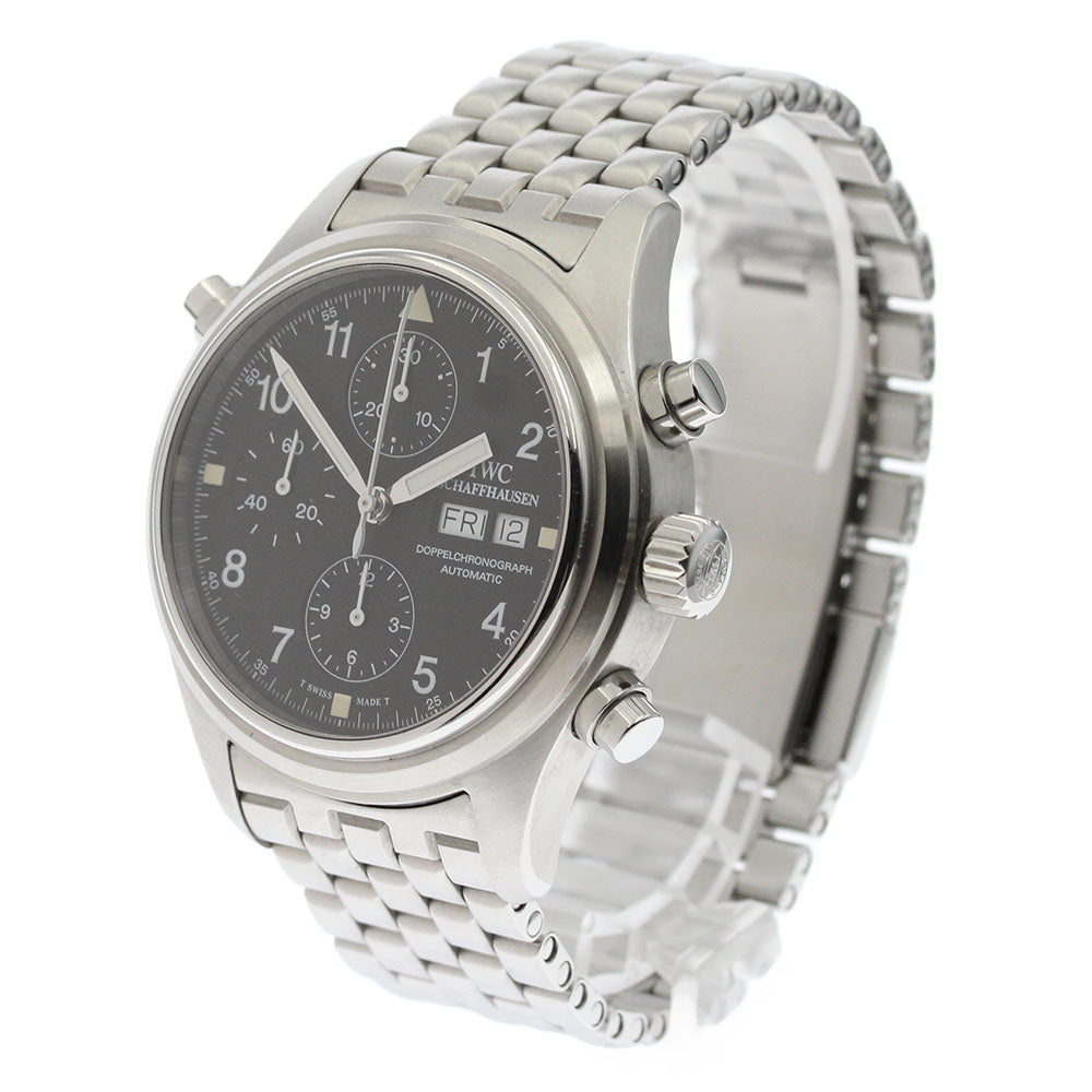 IWC SCHAFFHAUSEN doppel chronograph IW371319 Day date AT Men's Watch_873301