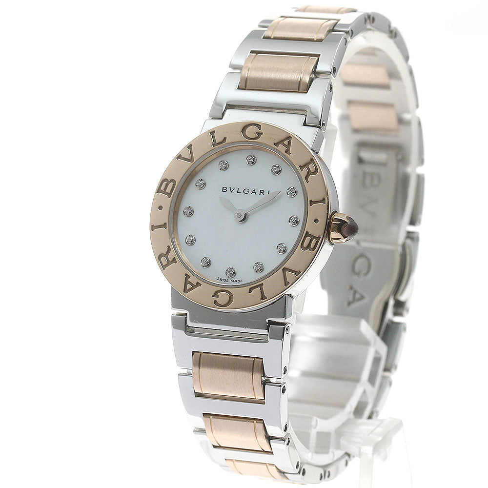 BVLGARI BVLGARIBVLGARI BBLP26SG 12P diamond Quartz Ladies Watch_873323